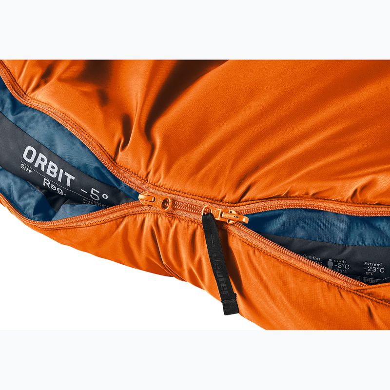 Śpiwór deuter Orbit -5° chestnut/ink 5