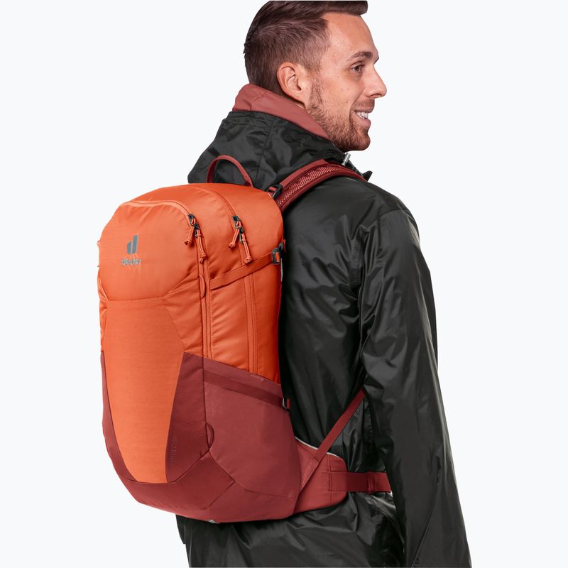 Plecak turystyczny deuter Futura 23 l paprika/redwood 9