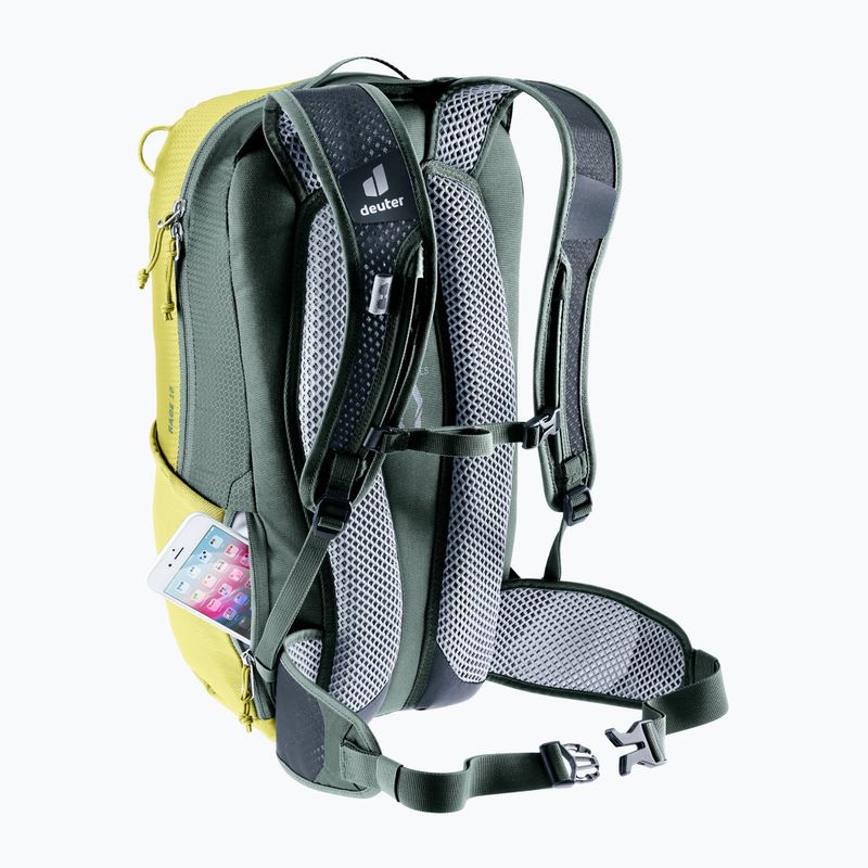 Plecak rowerowy deuter Race 16 l sprout/ivy 7