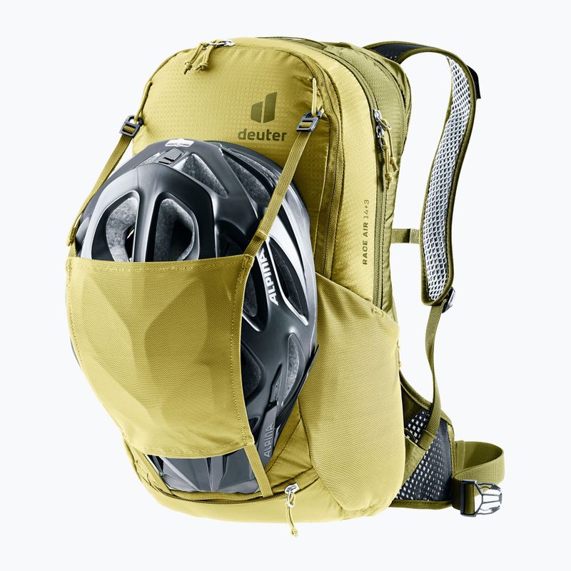 Plecak rowerowy deuter Race Air 14 + 3 l linden/cactus 10