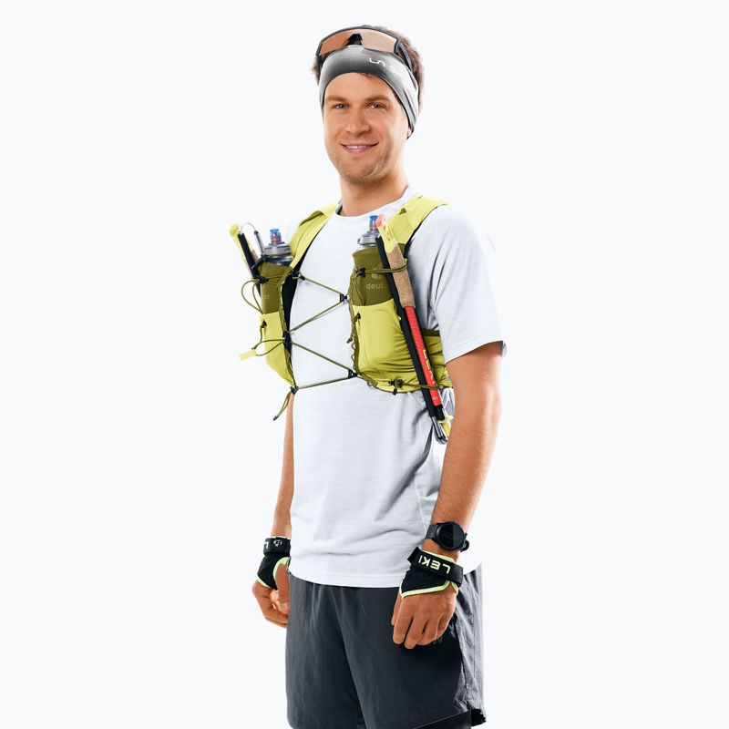 Plecak do biegania deuter Traick 9 l sprout/cactus 11