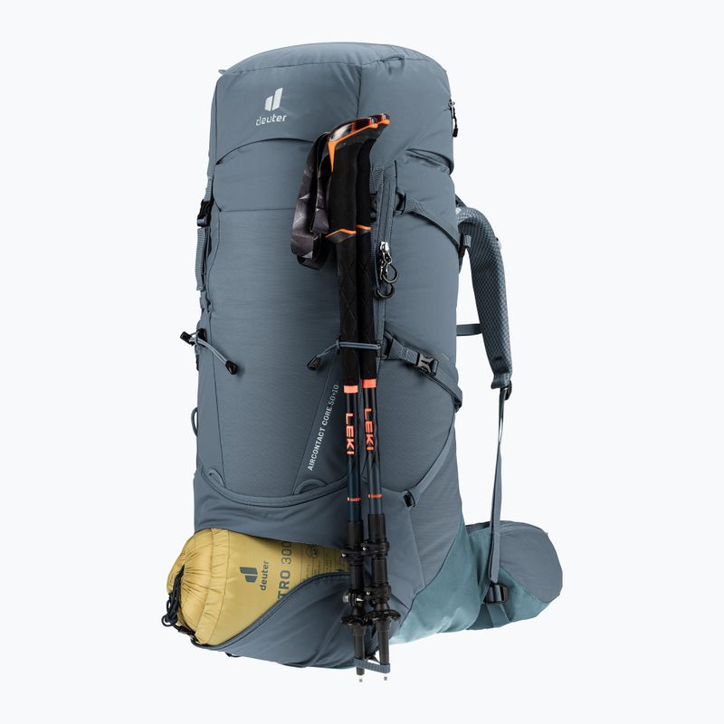 Plecak trekkingowy deuter Aircontact Core 50+10 l graphite/shale 9