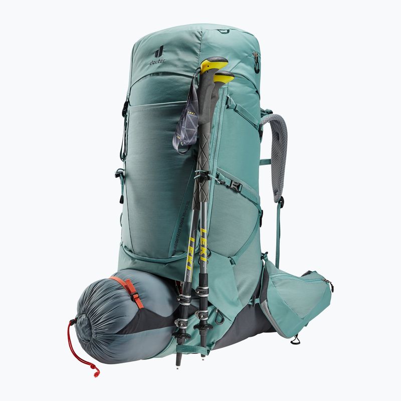 Plecak trekkingowy damski deuter Aircontact Core 55+10 l SL jade/graphite 6