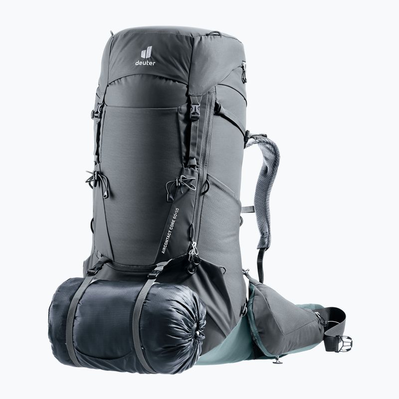 Plecak trekkingowy deuter Aircontact Core 60+10 l graphite/shale 8