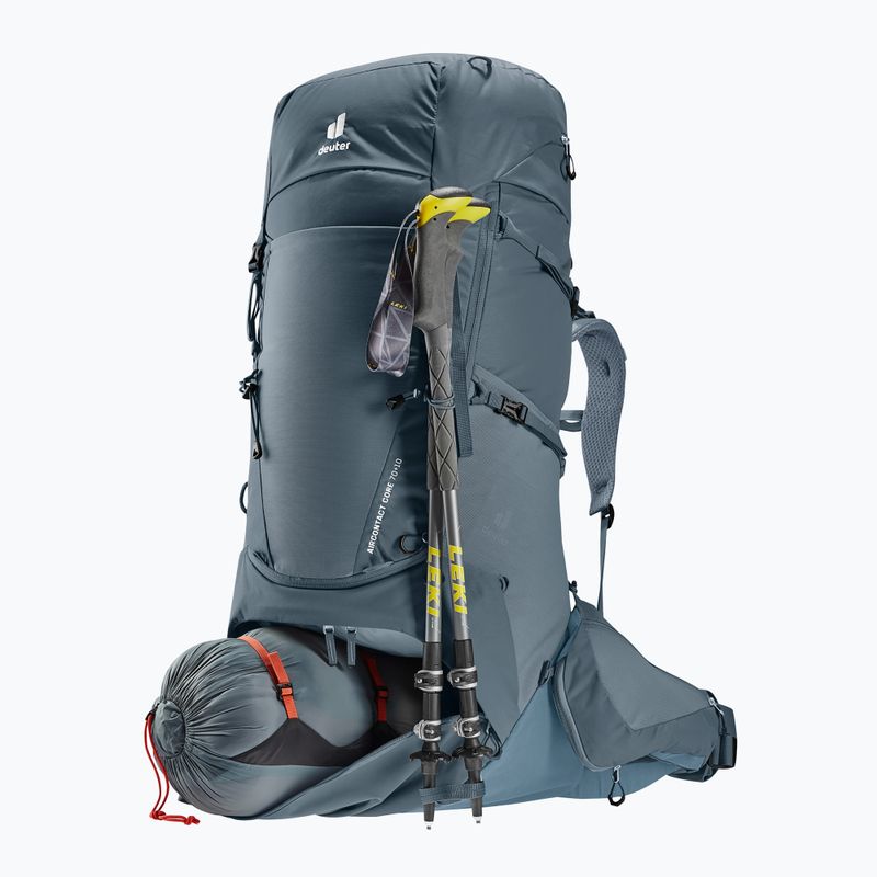 Plecak trekkingowy deuter Aircontact Core 70+10 l graphite/ shale 10
