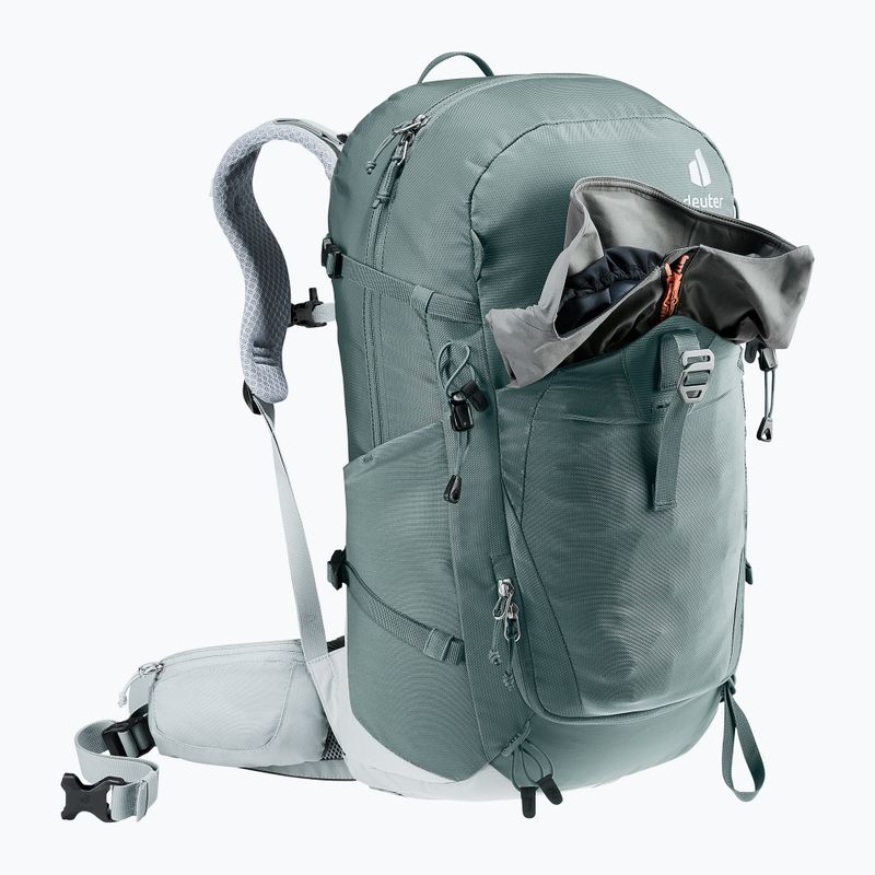 Plecak turystyczny damski deuter Trail Pro 31 SL teal/tin 4