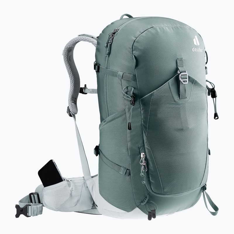 Plecak turystyczny damski deuter Trail Pro 31 SL teal/tin 14