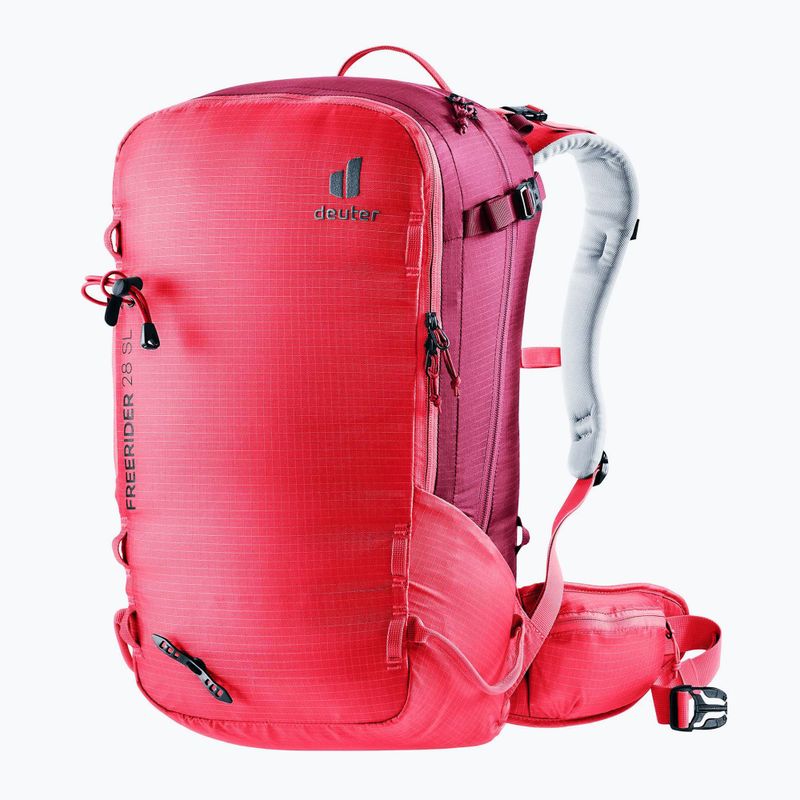 Plecak skiturowy damski deuter Freerider 28 l SL hibiscus/ ruby 2