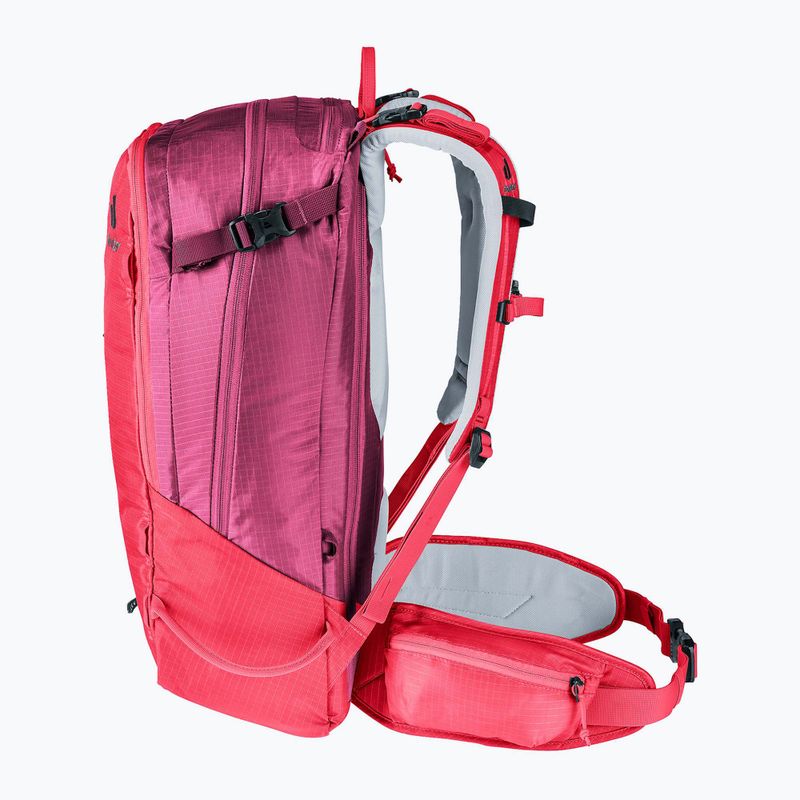 Plecak skiturowy damski deuter Freerider 28 l SL hibiscus/ ruby 5