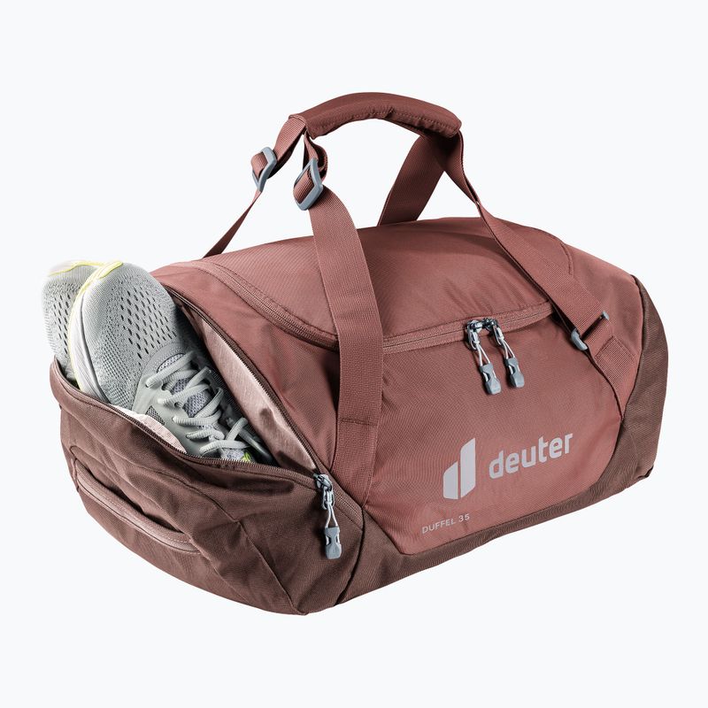 Torba podróżna deuter Duffel 35 l caspia/raisin 7