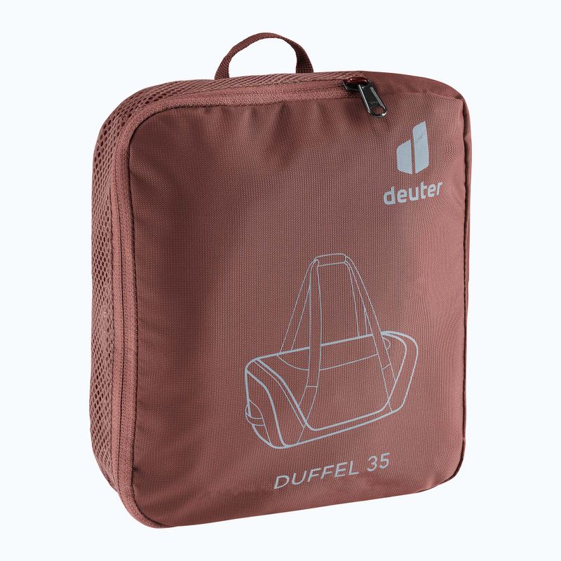 Torba podróżna deuter Duffel 35 l caspia/raisin 8
