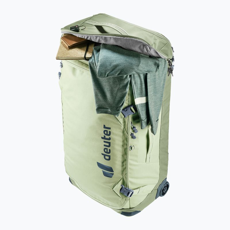Walizka podróżna deuter Duffel Pro Movo 90 l mineral/grove 9