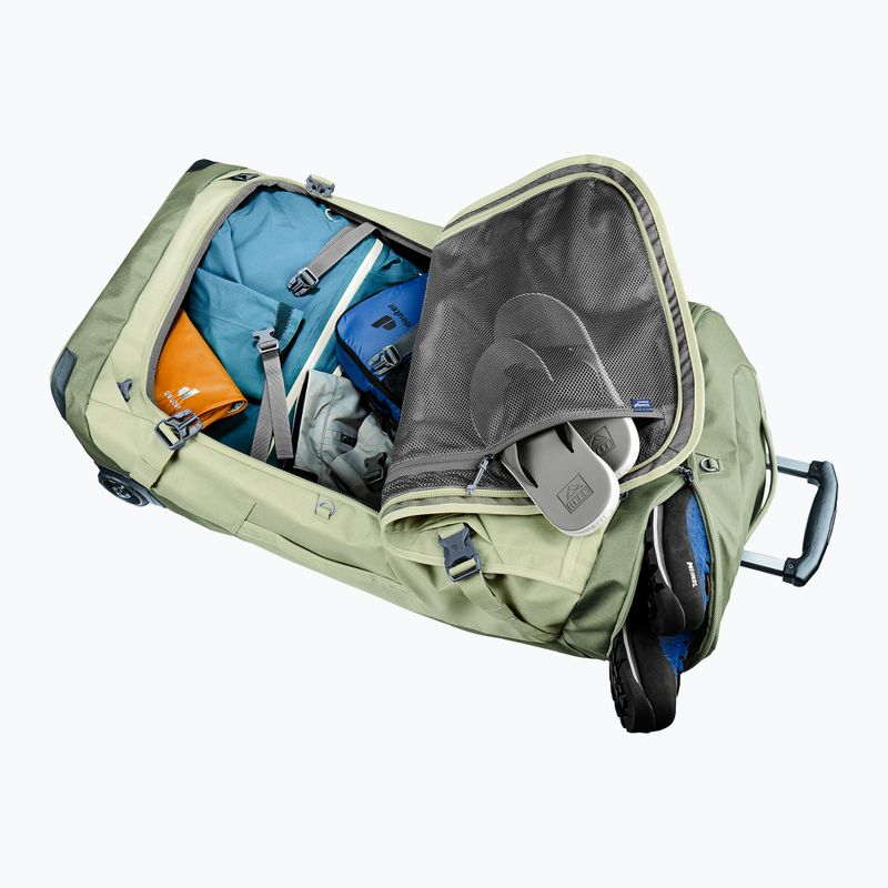Walizka podróżna deuter Duffel Pro Movo 90 l mineral/grove 10