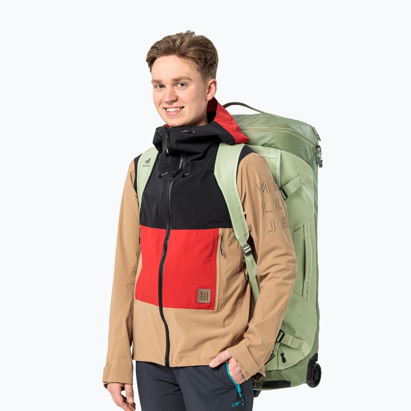 Walizka podróżna deuter Duffel Pro Movo 90 l mineral/grove 14