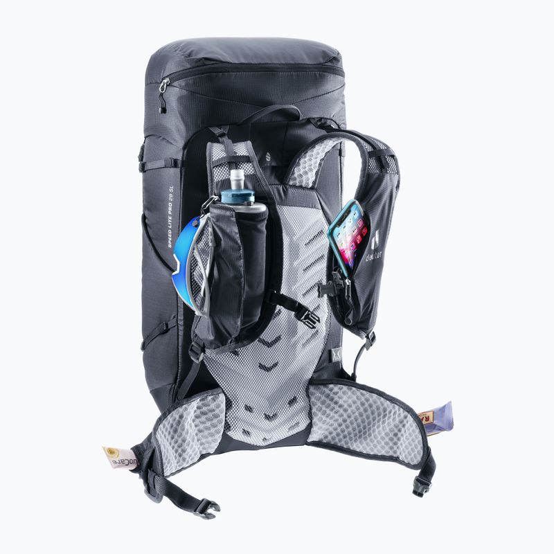 Plecak turystyczny damski deuter Speed Lite Pro 28 l SL black 8