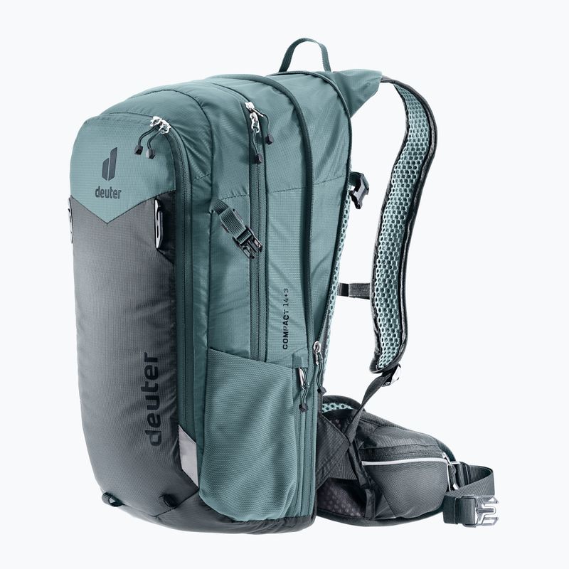 Plecak rowerowy deuter Compact 14 + 3 l graphite/shale 6
