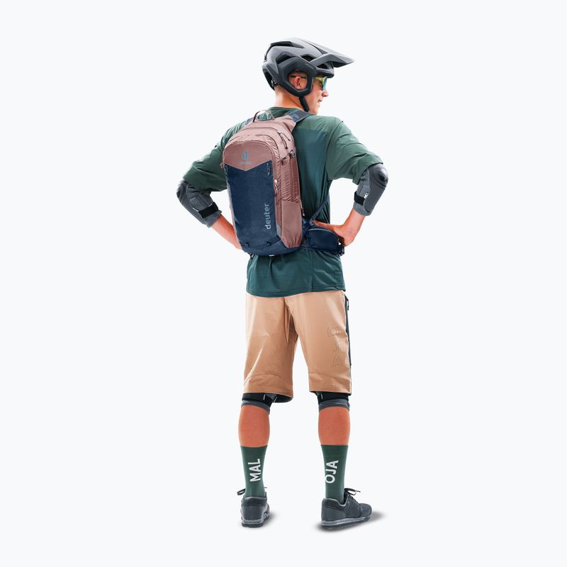 Plecak rowerowy deuter Compact 14 + 3 l ink/ashrose 13