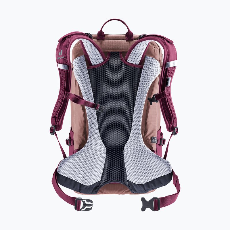 Plecak turystyczny damski deuter Futura 21 l SL ashrose-cassis 2