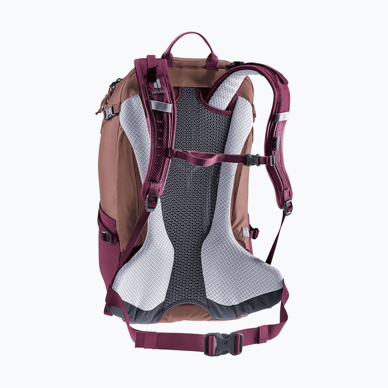 Plecak turystyczny damski deuter Futura 21 l SL ashrose-cassis 9