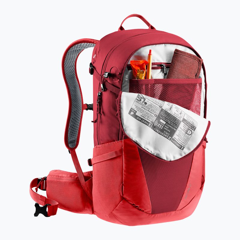 Plecak turystyczny deuter Futura 27 l masala-cherry 6