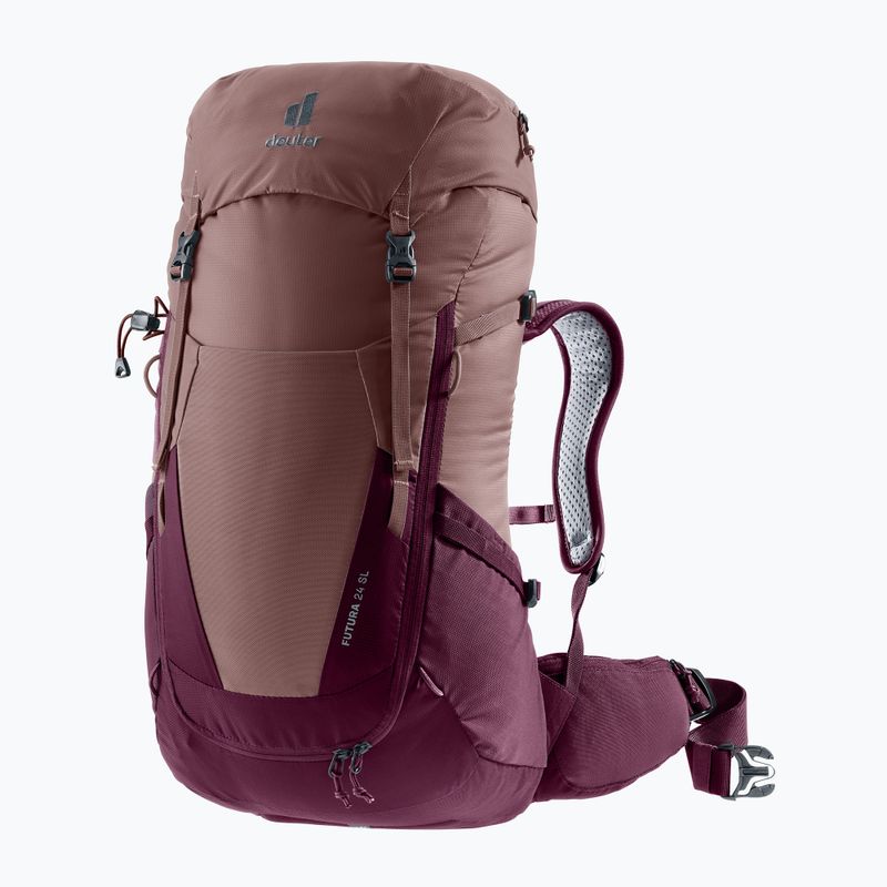 Plecak turystyczny deuter Futura 24 l SL ashrose/cassis 2