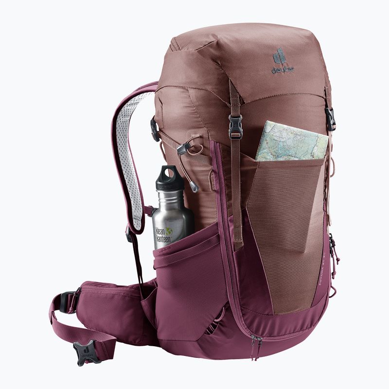 Plecak turystyczny deuter Futura 24 l SL ashrose/cassis 7