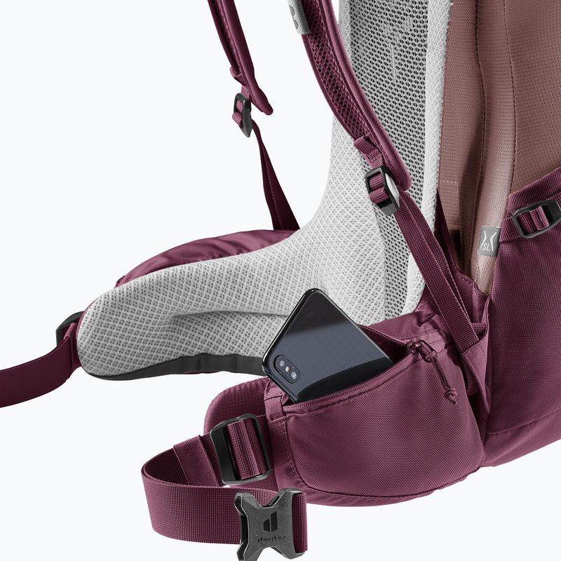 Plecak turystyczny deuter Futura 24 l SL ashrose/cassis 12