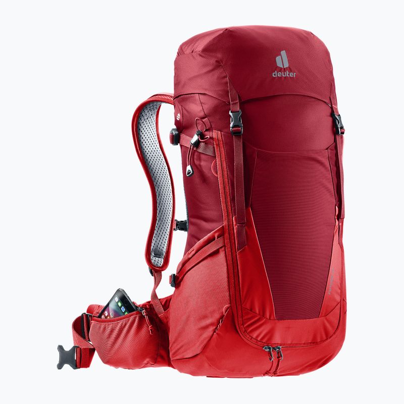 Plecak turystyczny deuter Futura 26 l masala-cherry 13