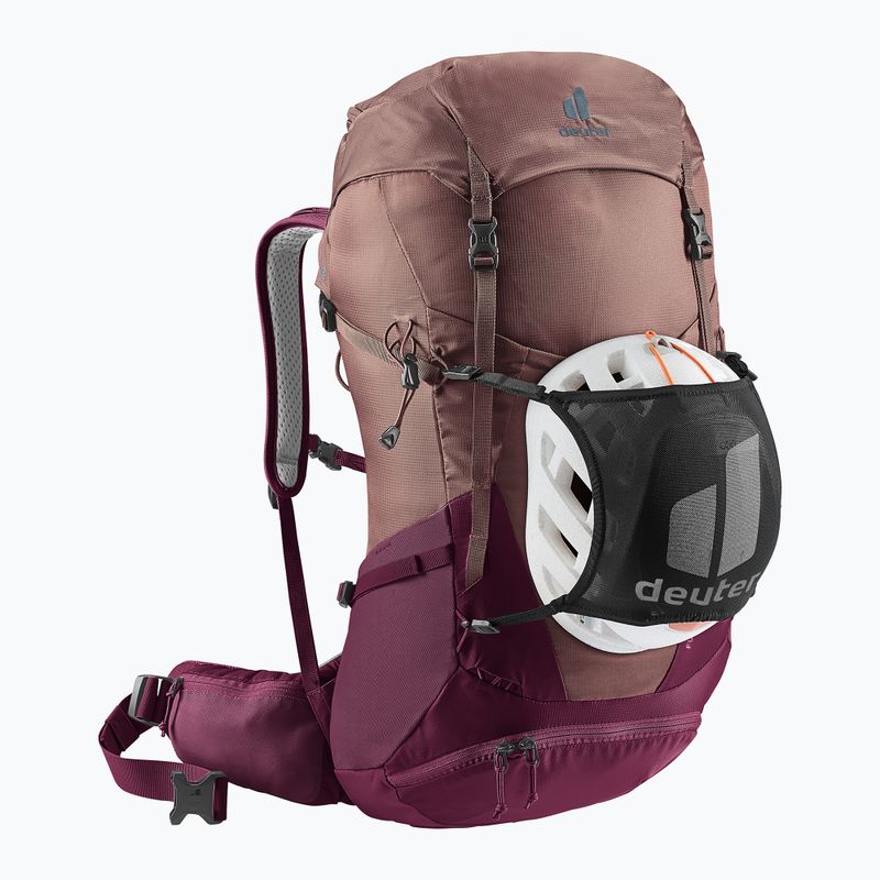 Plecak turystyczny damski deuter Futura 30 l SL ashrose-cassis 7