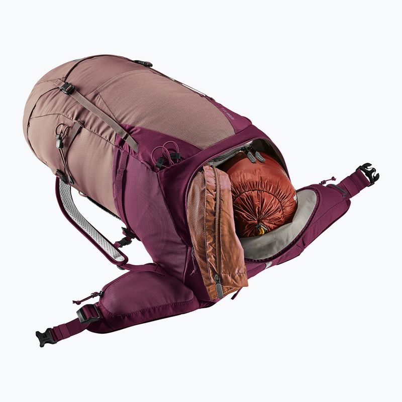 Plecak turystyczny damski deuter Futura 30 l SL ashrose-cassis 8