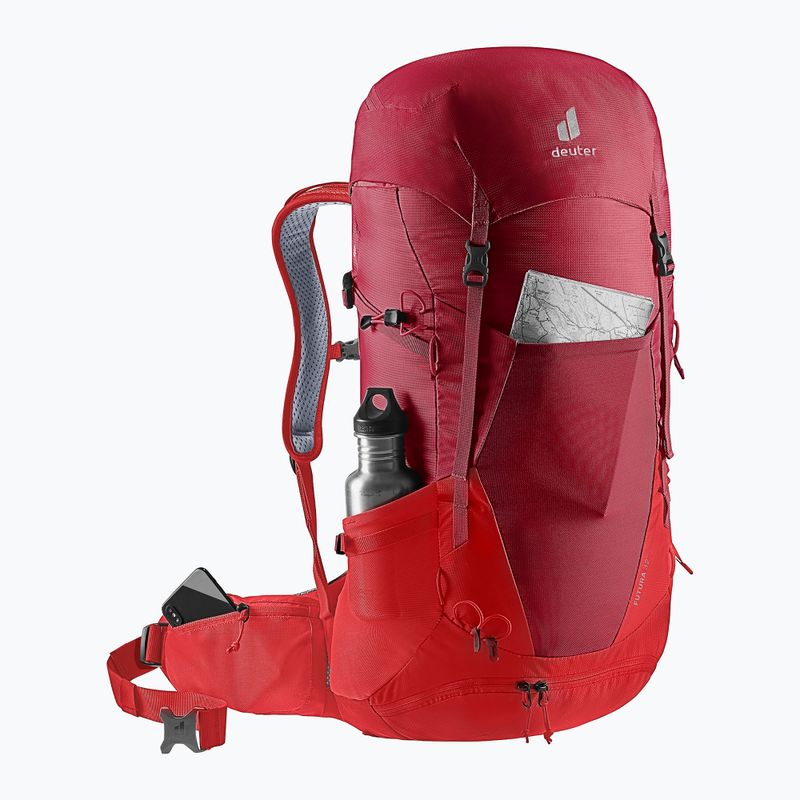 Plecak turystyczny deuter Futura 32 l masala-cherry 6