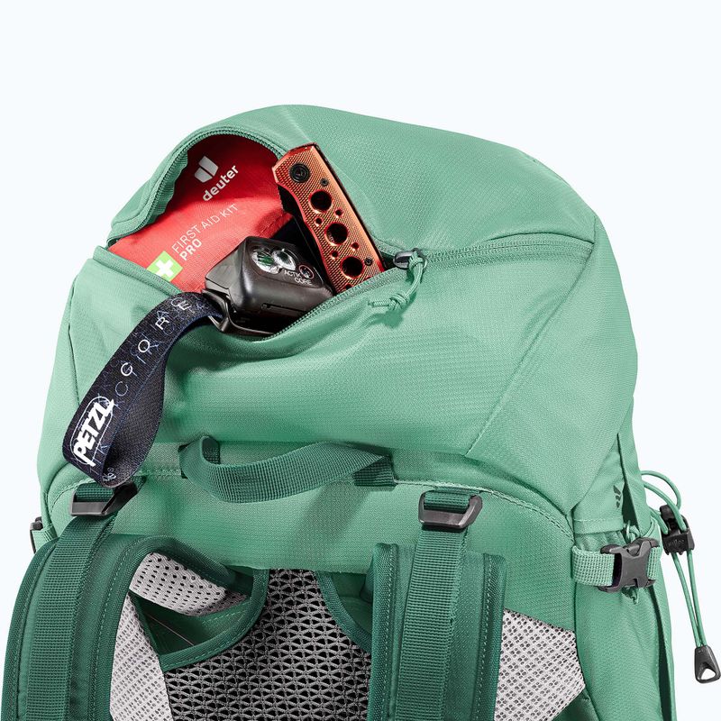 Plecak turystyczny damski deuter Futura Pro 34 l SL spearmint/seagreen 11