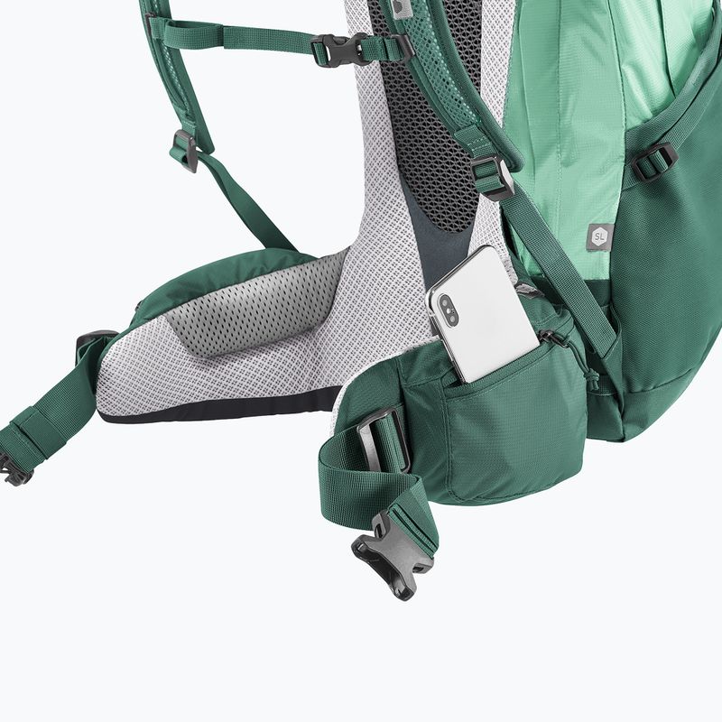 Plecak turystyczny damski deuter Futura Pro 34 l SL spearmint/seagreen 12