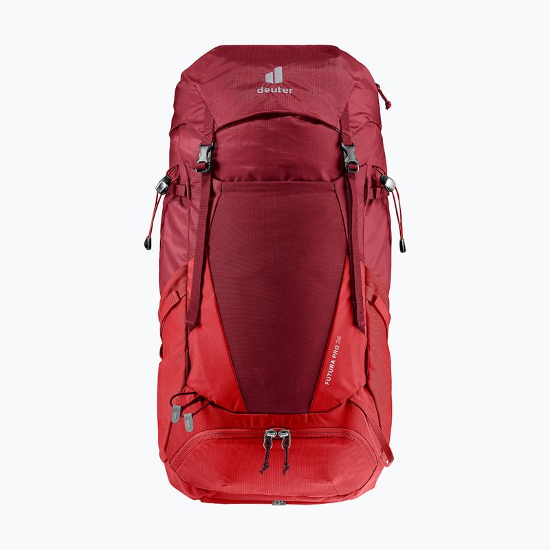 Plecak turystyczny deuter Futura Pro 36 l masala/cherry