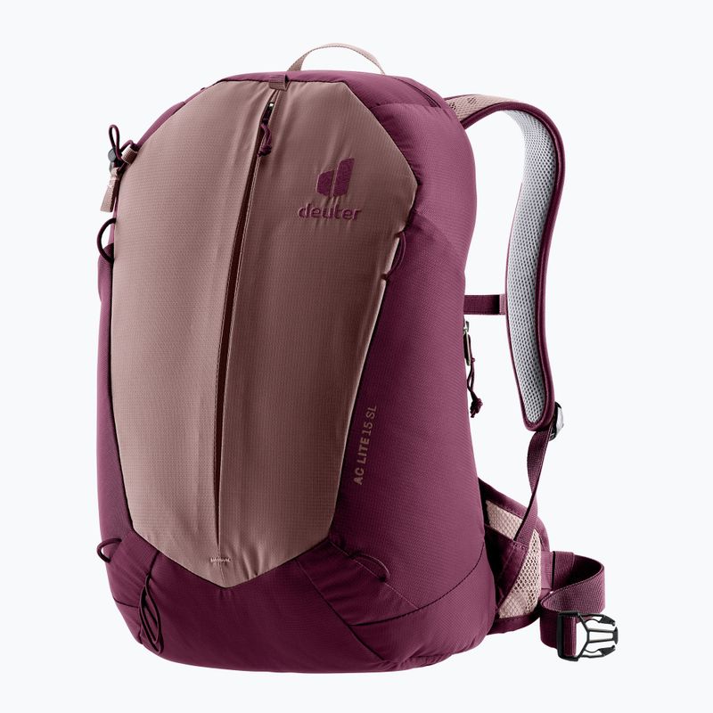Plecak turystyczny damski deuter AC Lite 15 l SL ashrose-cassis 2