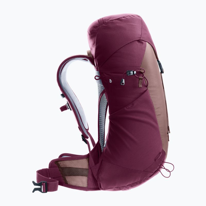 Plecak turystyczny damski deuter AC Lite 22 l SL ashrose-cassis 3