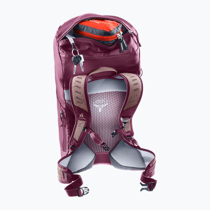 Plecak turystyczny damski deuter AC Lite 22 l SL ashrose-cassis 7