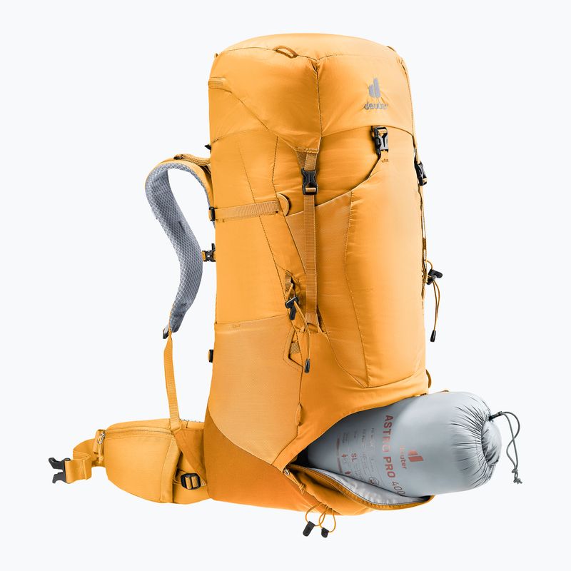 Plecak trekkingowy deuter Aircontact Lite 40 + 10 l amber-maple 10