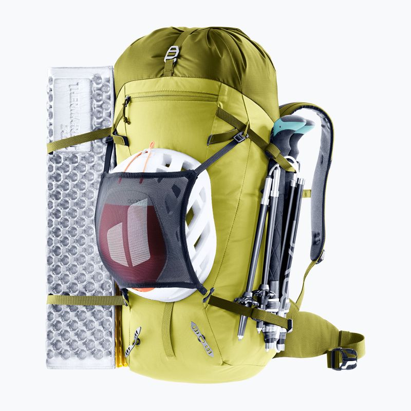 Plecak wspinaczkowy deuter Guide 30 l sprout-cactus 8