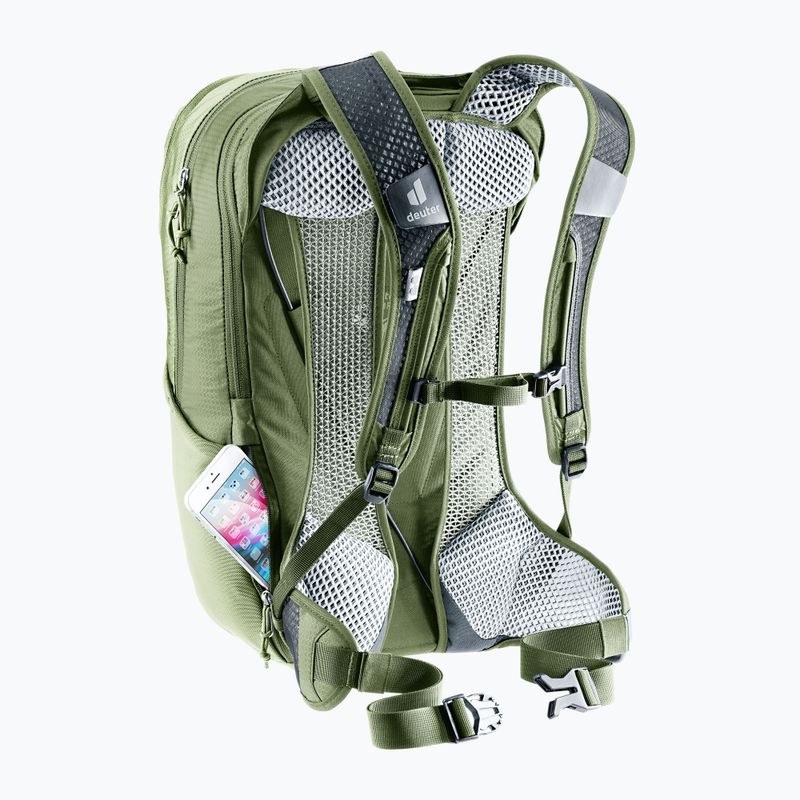 Plecak rowerowy deuter Race Air 14 + 3 l mineral/grove 12