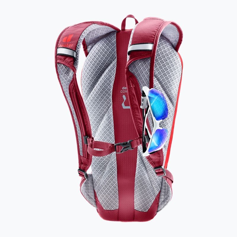 Plecak rowerowy deuter Road One 5 l  cherry/masala 3