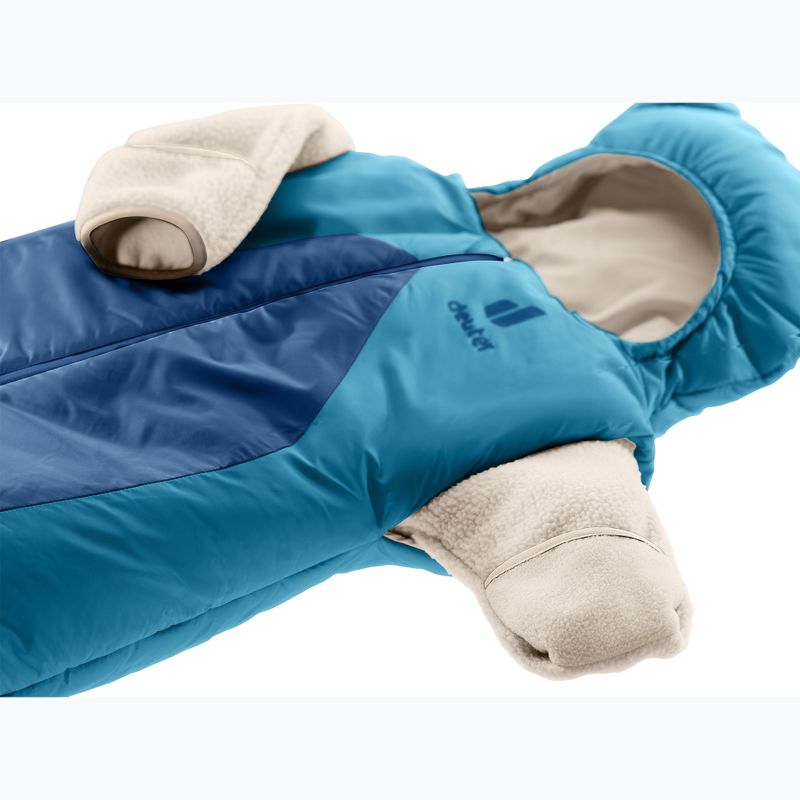 Śpiwór dziecięcy deuter Micro Star wave-nightblue 3