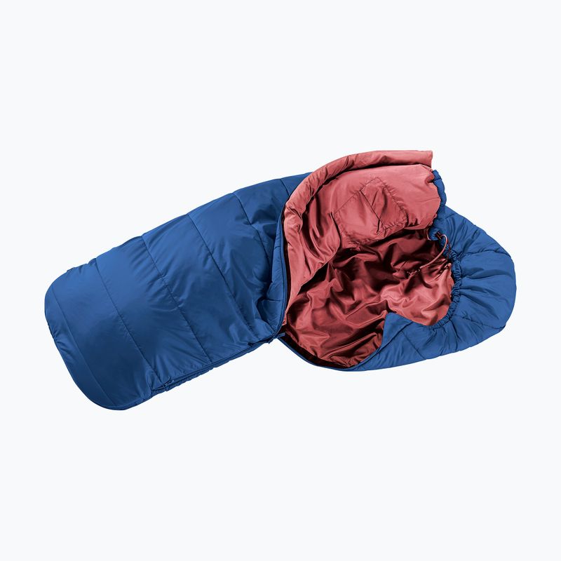 Śpiwór dziecięcy deuter Starlight nightblue/redwood 2