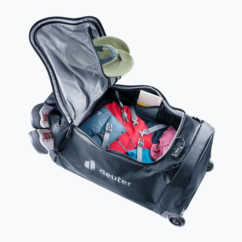 Torba podróżna deuter Duffel Pro Roller 90 l black 9