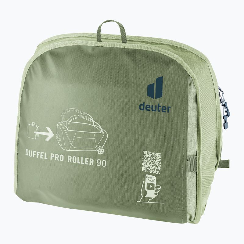 Torba podróżna deuter Duffel Pro Roller 90 l mineral/grove 10