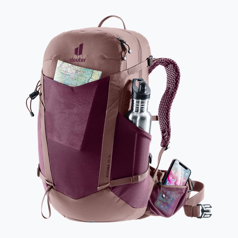 Plecak turystyczny deuter Futura 25 l SL cassis/ashrose 6