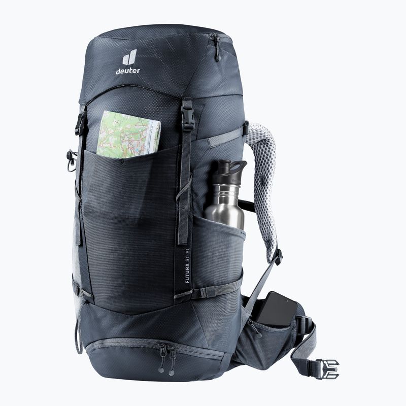 Plecak turystyczny damski deuter Futura 30 l SL black 9