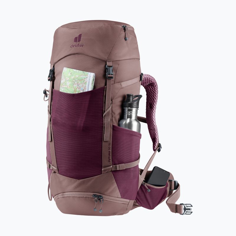 Plecak turystyczny deuter Futura 30 l SL cassis/ashrose 8