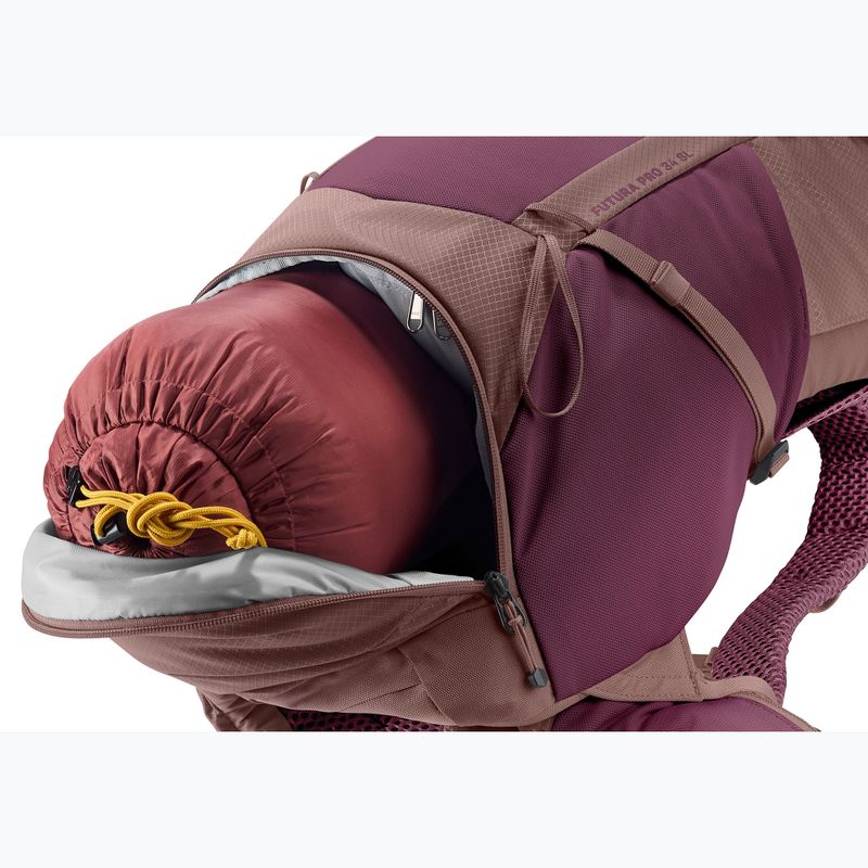 Plecak trekkingowy deuter Futura Pro 34 l SL cassis/ashrose 12