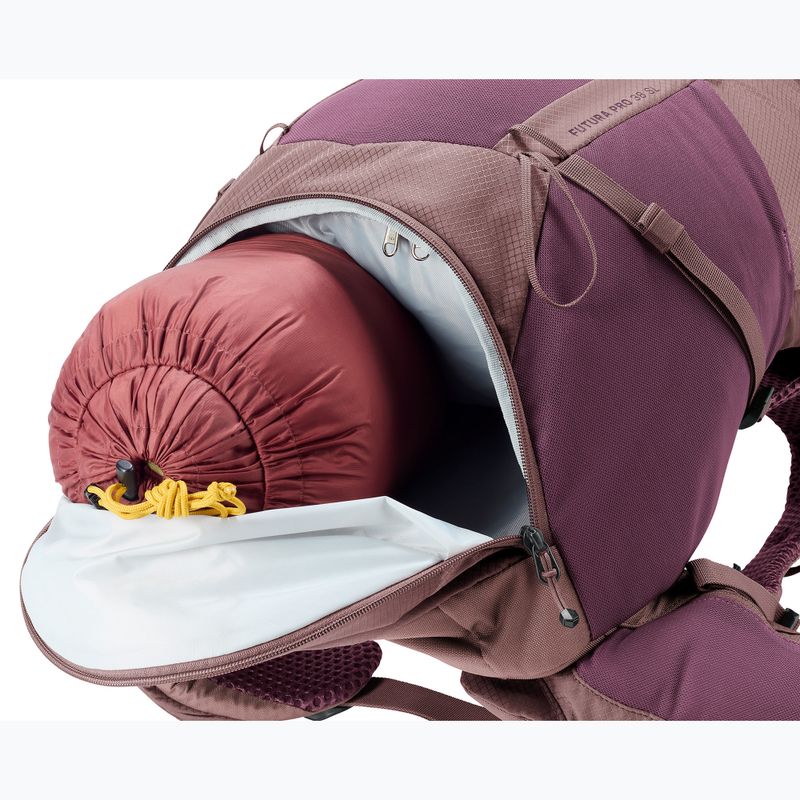 Plecak trekkingowy deuter Futura Pro 38 l SL cassis/ashrose 12